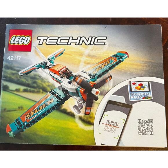 LEGO 42117 TECHNIC Instruction Manual ONLY Race Plane - Picture 1 of 1
